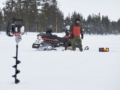 Ice fishing